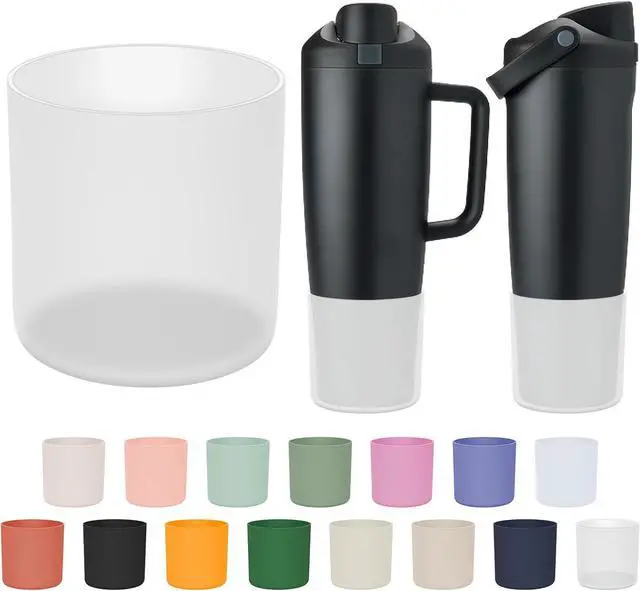 Main image of Silicone Higher Boot for Owala 30oz & 40oz FreeSip Sway Bottles & Tumblers | Large Protection, Anti-Slip Bottom, Anti-Scratch, Enhanced Stability, Food-Grade Silicone, Dishwasher Safe, No BPA