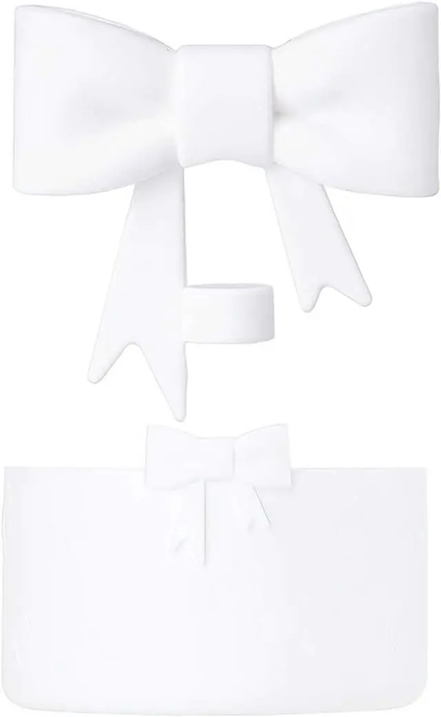 Main image of 1 Set Cute Bow Shape Straw Cover Cap and Silicone Boot Sleeve for Stanley, Bowknot Straw Tips Cover Protector Bottom Boot Protective Boot Anti-Slip Bottle Bottom Sleeve Cover Set,Accessories