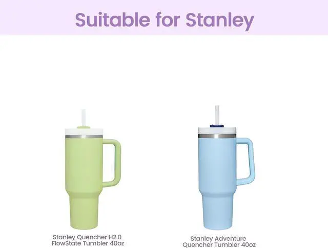 Alt view image 6 of 6 - Silicone Boot for Stanley Cup Bottom Protector Sleeve Accessories for 40oz Tumbler (Purple)