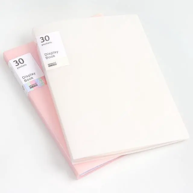 Alt view image 5 of 7 - 1 Pack (White), Document Organizer, Presentation Book for Artwork, Display 60 Pages Book, Pocket Portfolio Folder with Clear Sheet Protectors, Portfolio Binder with Plastic Sleeves