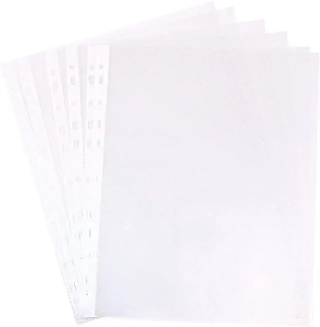 Main image of JAM PAPER Sheet Protectors - Fits Standard 8 1/2 x 11 Paper - Clear - 10 Document Sleeves/Pack