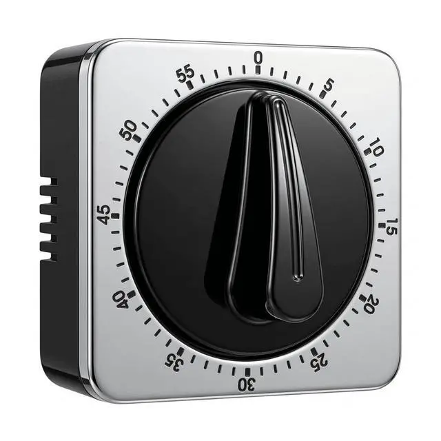 Main image of Kitchen Timers for Cooking, Mechanical Wind-Up Timer, Magnetic