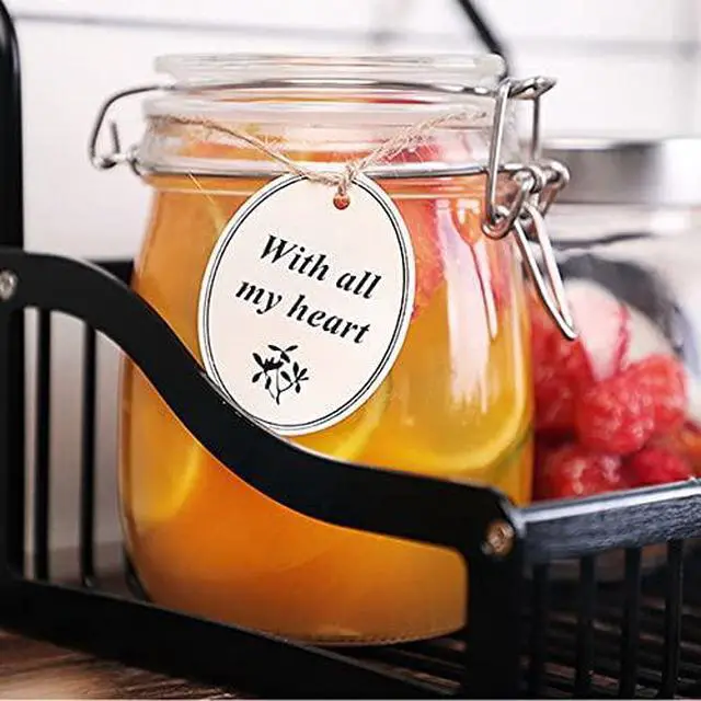 Alt view image 6 of 7 - 25oz Airtight Glass Jars with Lids, Glass Storage Containers With Hinged Lids For Kitchen
