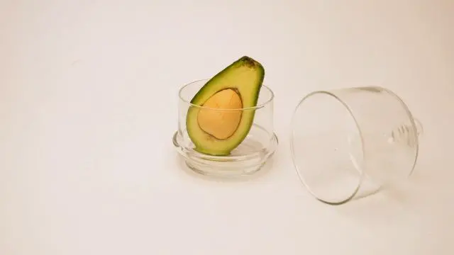 Alt view image 7 of 7 - Multipurpose Glass Mini Container with Lid, Avocado, Onion, Tomato, Lemon Keeper/Saver/Holder - Pepper and Salt Cellar with Lid, Home, Kitchen&Bathroom Organizer (1 PCS)