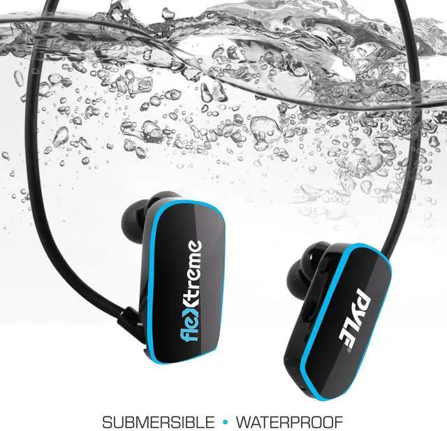 Alt view image 2 of 5 - MP3 PLAYER, WATERPROOF, SPORTS, 8GB Memory, IPX8 Rating, USB Connection, Rechargeable Battery, Includes Earbuds, Perfect for Swimming, Running, Gym, Ergonomic Design, Sweatproof, Dustproof