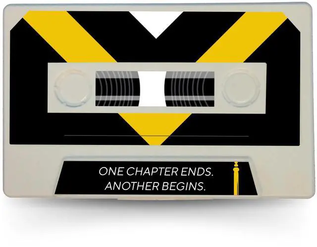 Main image of Customizable Cassette Tapes Personalize with Your Name, Record Your Voice, and Create Unique Gifts! Perfect for Keepsakes, Music, or Special Occasions (Graduation & Achievement Edition)