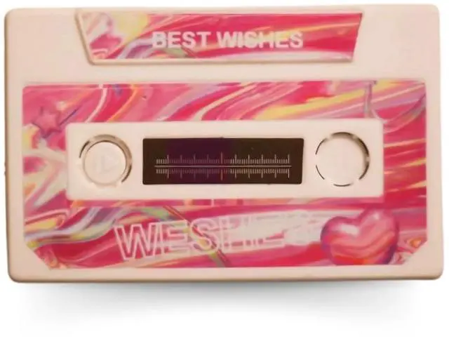 Main image of Customizable Cassette Tapes Personalize with Your Name, Record Your Voice, and Create Unique Gifts! Perfect for Keepsakes, Music, or Special Occasions (Birthday Edition)