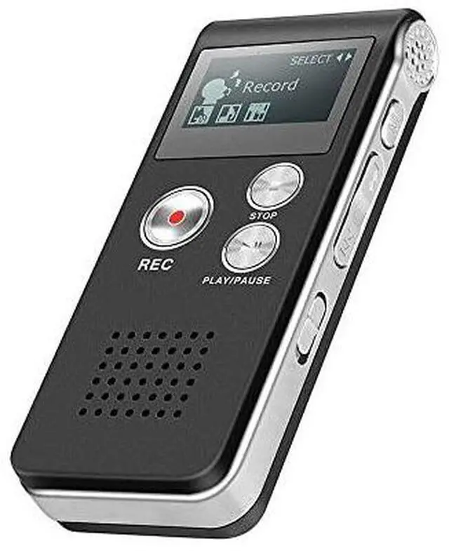 Main image of Paranormal Ghost Hunting Equipment Digital EVP Voice Activated Recorder USB US 8GB (Black)