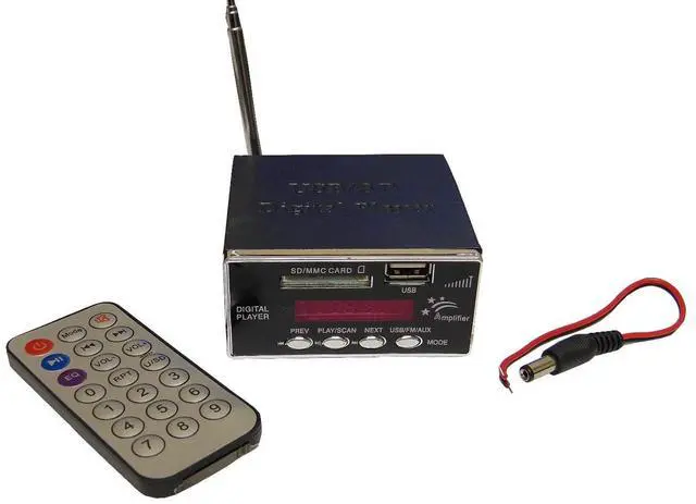 Main image of Audiopipe NDVA1000 Nippon Digital Mp3 Player With Fm Radio Usb/sd Remote Control