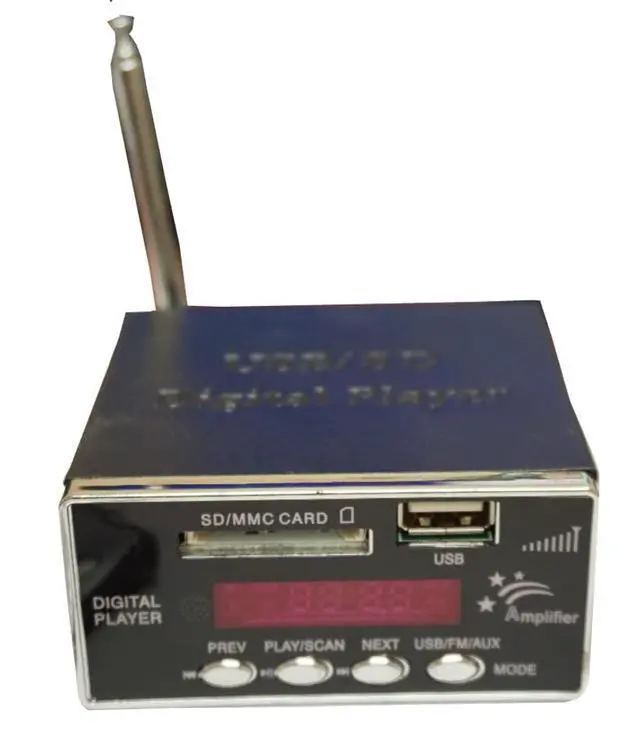 Alt view image 2 of 4 - Audiopipe NDVA1000 Nippon Digital Mp3 Player With Fm Radio Usb/sd Remote Control