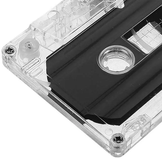 Alt view image 3 of 7 - 5Pcs Blank Cassette Tapes 45 Minute Double Sided for Music Speech | Transparent Empty Recording Cassette Tapes, Vintage Audio Supplies for Home Use, DIY Creation And Personal Voice Recording
