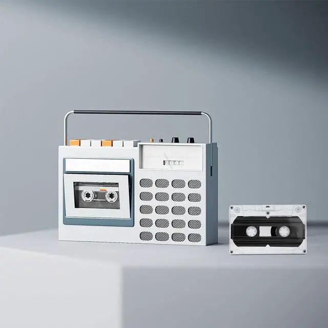 Alt view image 4 of 7 - 5Pcs Blank Cassette Tapes 45 Minute Double Sided for Music Speech | Transparent Empty Recording Cassette Tapes, Vintage Audio Supplies for Home Use, DIY Creation And Personal Voice Recording