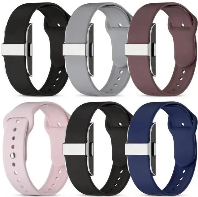 Main image of Silicone Replacement Strap Compatible with Hume Band 1.0 | Waterproof Soft Sport Loop, Breathable Adjustable Wristband for Women Men All-Day Wear