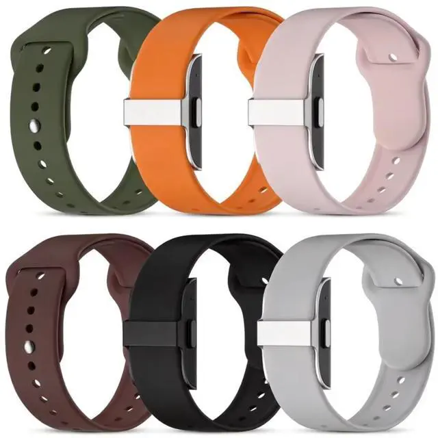 Main image of Silicone Replacement Strap Compatible with Hume Band 1.0 | Waterproof Soft Sport Loop, Breathable Adjustable Wristband for Women Men All-Day Wear