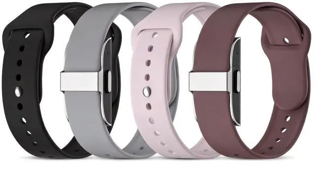 Main image of Silicone Replacement Strap Compatible with Hume Band 1.0 | Waterproof Soft Sport Loop, Breathable Adjustable Wristband for Women Men All-Day Wear