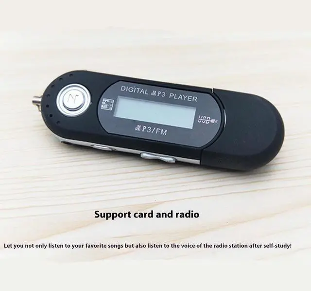 Alt view image 5 of 7 - Slim design MP3 player in auto power outage mode with memory and lyrics lyrics display for music lovers