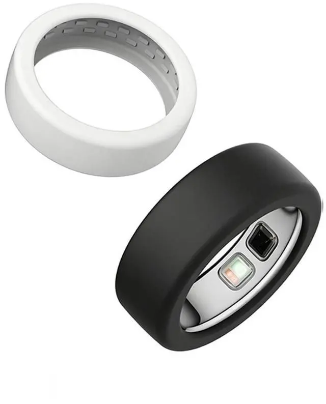 Main image of Silicone Ring Protector for Oura Ring 5, 2-Pack Soft Anti-Scratch Sleeve, Lightweight & Comfortable Smart Ring Covers