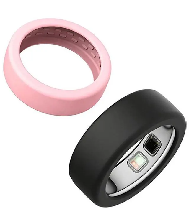 Main image of Silicone Ring Protector for Oura Ring 5, 2-Pack Soft Anti-Scratch Sleeve, Lightweight & Comfortable Smart Ring Covers