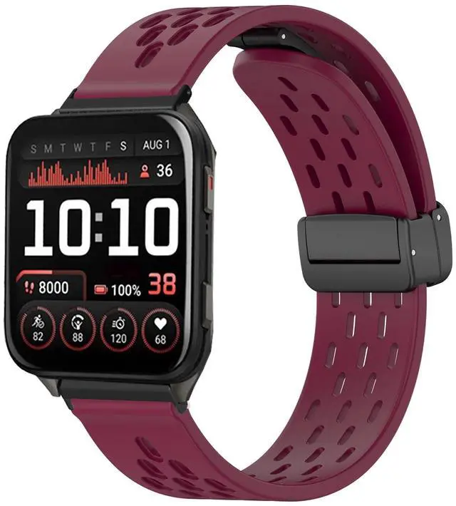 Main image of Compatible with Garmin Venu X1 Bands, Quick Release Breathable Silicone Replacemet Band Straps Compatible with Garmin Venu X1 Smartwatch