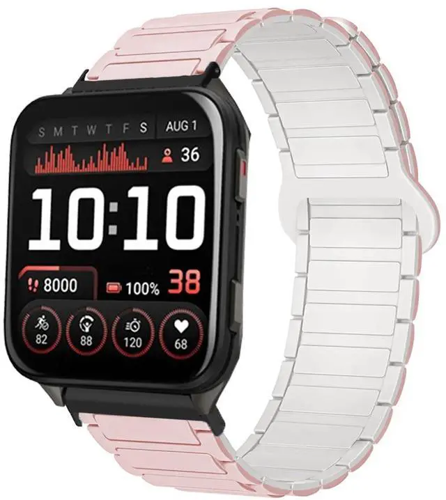 Main image of Compatible with Garmin Venu X1 Bands, Quick Release Silicone Sport Strap Watchband Compatible with Garmin Venu X1 Smartwatch