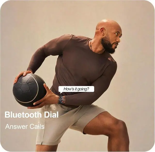 Alt view image 3 of 6 - Smart Watch (Answer/Make Calls), 1.32 IPS HD Full Touch Screen Smart Watches for Men Women with Sleep/Heart Rate Monitor, Fitness Watch, Activity Tracker with 100+ Sport Modes for Android iOS