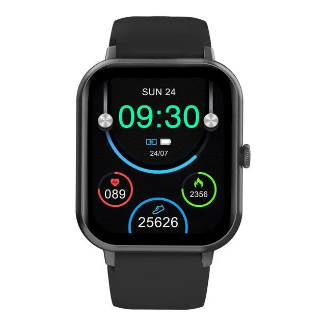 Alt view image 2 of 4 - Smart Watch for Xiaomi Redmi Note 9 Pro Max - with Bluetooth Call, 1.9" HD Touch Screen Fitness Tracker 50+ Sport Modes Elegant Activity Tracker for Android/iOS Phones - Black