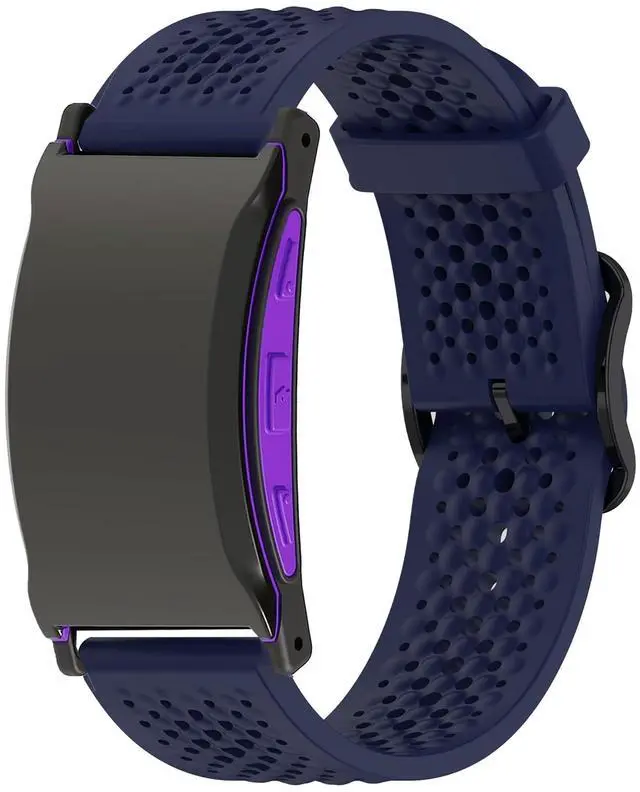 Main image of Compatible for Shock Clock Max Bands, Silicone band with Metal Buckle Compatible for Pavlok Shock Clock 3, Max