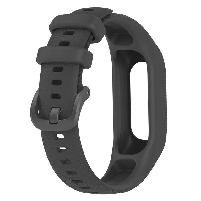 Alt view image 6 of 7 - Compatible with Garmin Vivosmart 5 Fitness Tracker One-piece Strap Two Size -Small Large Unisex Replacement Silicone Colorful Rubber Adjustable Sport Bands Accessories for Vivosmart 5