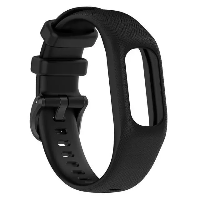 Alt view image 7 of 7 - Compatible with Garmin Vivosmart 5 Fitness Tracker One-piece Strap Two Size -Small Large Unisex Replacement Silicone Colorful Rubber Adjustable Sport Bands Accessories for Vivosmart 5