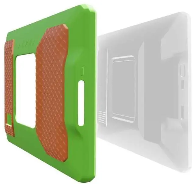 Main image of Grain Valley AlphaXLCov-Glo Sleek Shield Glow-in-the-Dark Protective Cover for Garmin Alpha Extra Large - Durable Protective Case for Unisex Green