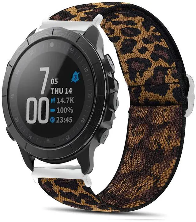 Main image of Compatible with Wahoo ELEMNT Rival Smartwatch Band, Stretch Elastics Nylon Adjustable Replacement Strap Accessories for Men & Women Compatible for Compatible with Wahoo ELEMNT Rival Smartwatch