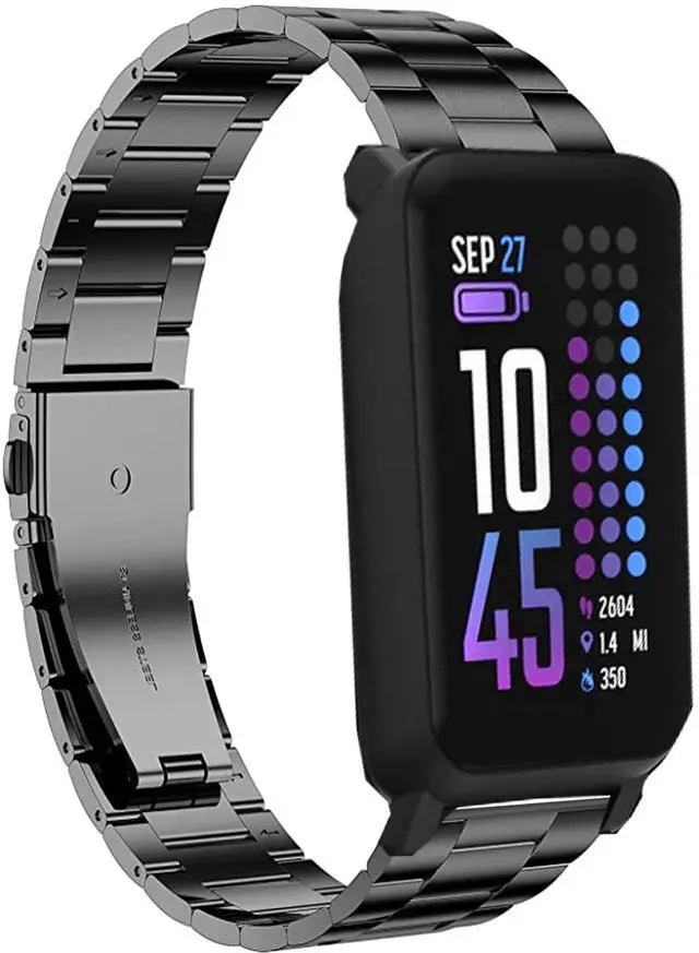 Main image of Compatible with iTouch Active 4 Band, Stainless Steel Metal Replacement Straps Compatible for iTouch Active 4 Smartwatch