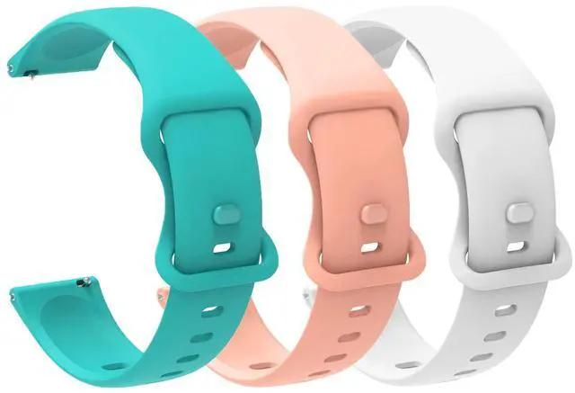 Main image of Compatible for FITVII Fitness Tracker Bands, 20mm, 22mm New Soft Silicone Sport Replacement Straps Compatible for FITVII HM57, HM78, HM68, HM21, H56, H86 Smart Watch Fitness Tracker
