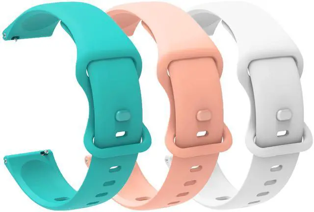 Main image of Compatible for Coco Smartwatch Bands, 22mm Classic Watch Bands Soft Silicone Replacmenet Bracelet Sports Strap for Men & Women Compatible for Coco BT2, BT2-Z Smartwatch