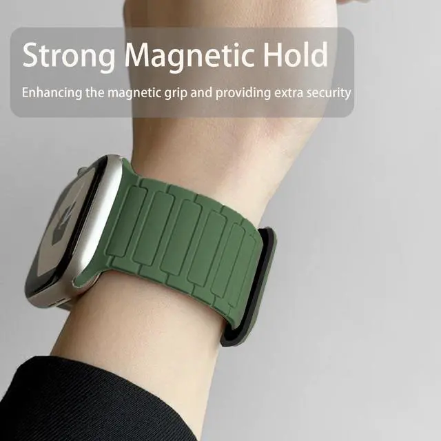 Alt view image 5 of 6 - Compatible with Wahoo ELEMNT Rival Band, Quick Release Silicone Sport Strap Replacement Watchband Compatible for Compatible with Wahoo ELEMNT Rival Smartwatch