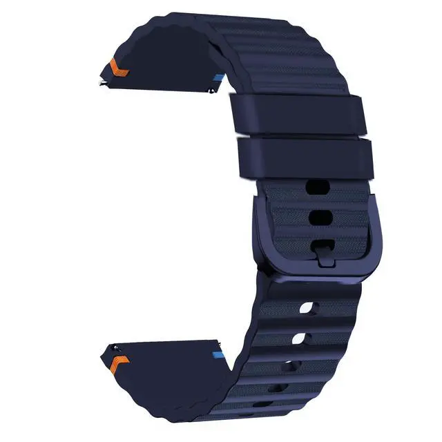 Alt view image 7 of 7 - Compatible with Garmin Venu X1 Bands, Quick Release New Silicone Woven Line Adjustable Replacement Strap Compatible with Garmin Venu X1 Smartwatch
