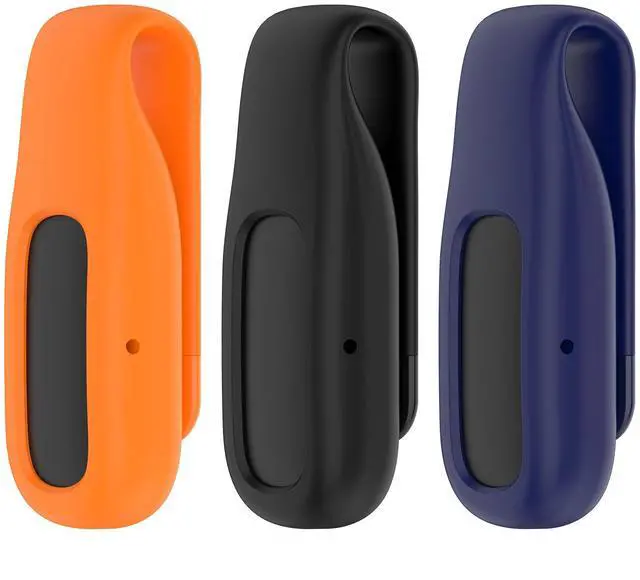 Main image of Clip Compatible with Google Fitbit Air Clip Steel Clip Holder Colorful Portable Replacement Accessory Clasp Strap for Google Fitbit Air Fitness Tracker Accessory