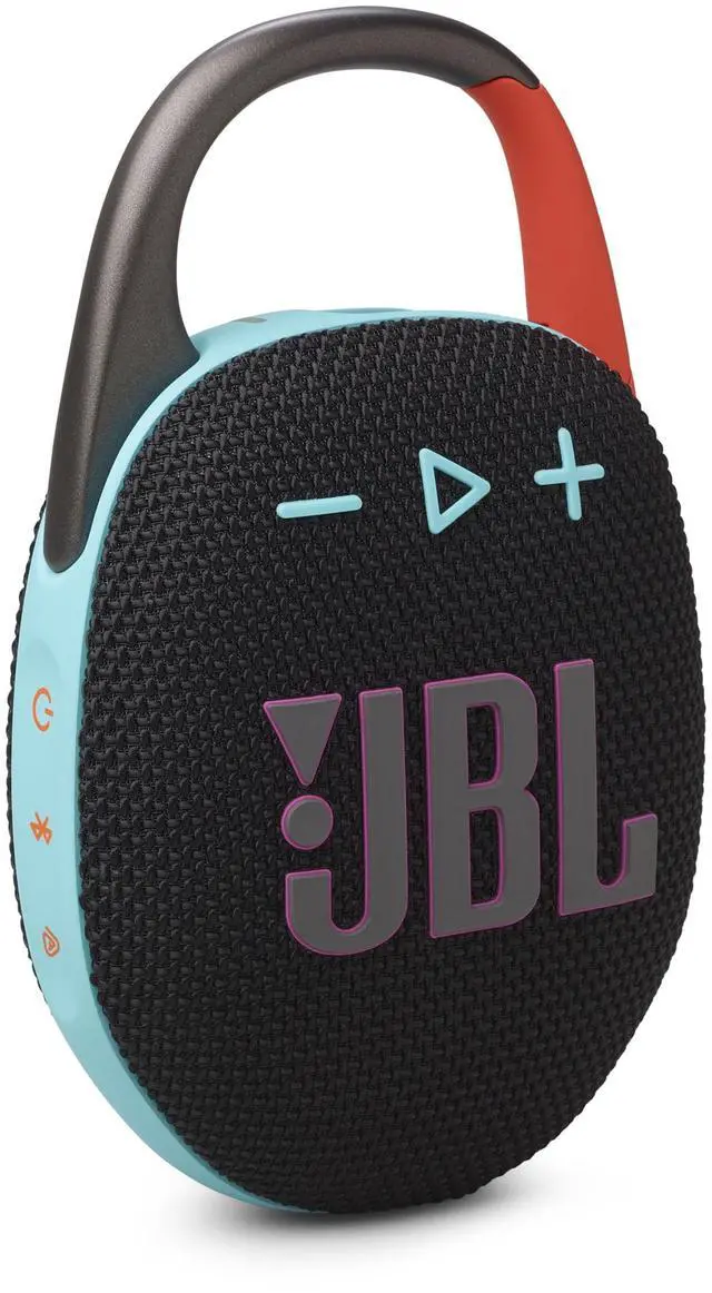 Main image of Clip 5 - Ultra-Portable Waterproof Speaker - Black | Ultra-portable Pro Sound, Redesigned carabiner, Up to 12 hours of playtime plus 3 hours with Playtime Boost