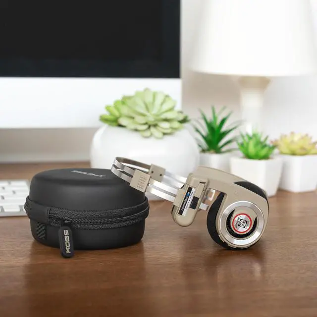 Alt view image 7 of 7 - Porta Pro Wireless 2.0 Retro 80s Style On-Ear Headphones, Rhythm Beige | 20+ Hour Battery Life, USB-C Charging, Microphone, Analog Audio Pass Through