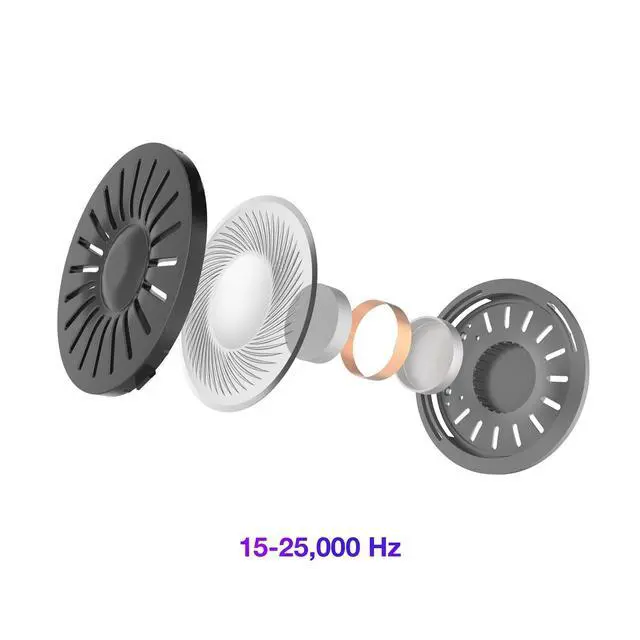 Alt view image 3 of 6 - KPH30i Retro Style On-Ear Headphones, White, Microphone, Wired | In-Line Microphone and Touch Remote Control, D-Profile Design, 3.5mm Jack