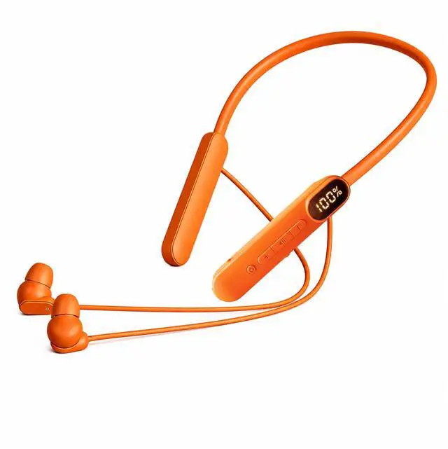 Main image of Gibel Wireless Neckband Headphones with Battery Average Life 48 Hours