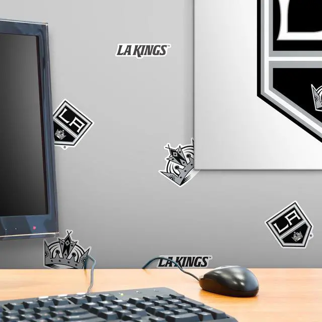 Alt view image 6 of 6 - NHL Los Angeles Kings Logo 100 Vinyl Stickers Waterproof Die-Cut Decals Car