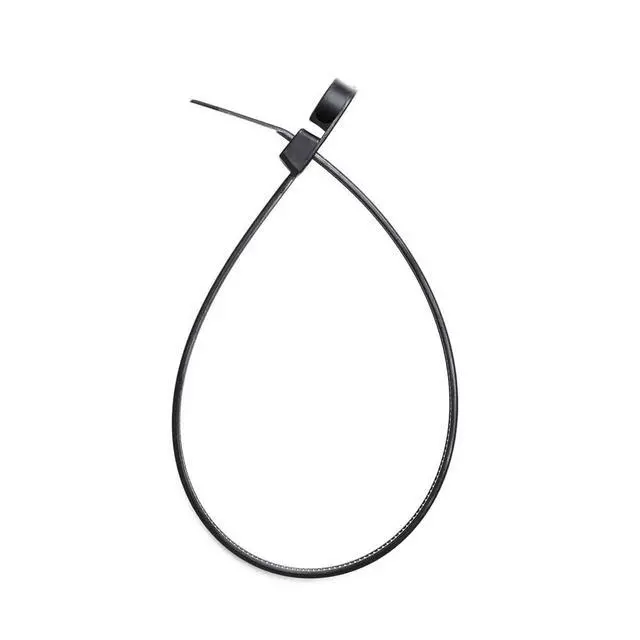 Alt view image 7 of 7 - 12-Inch Black Zip Ties With Screw Hole - 120-lb Tensile Strength Cord Management & Secure Mounting - UL 21 Listed Tie Wraps - Indoor & Outdoor Multi-Purpose (100-Pack)