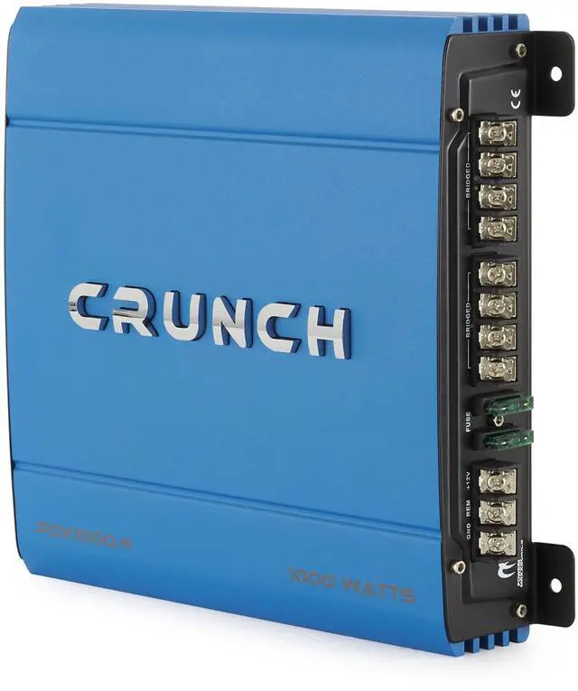 Main image of PDX-1000.4 PowerDriveX 1000 Watt 4 Channel Exclusive Blue A/B Car Stereo Amplifier