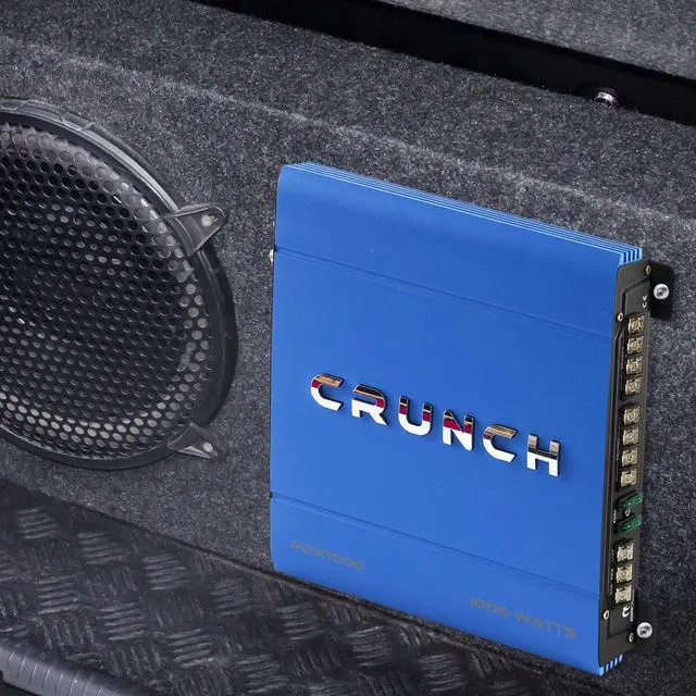 Alt view image 5 of 7 - PDX-1000.4 PowerDriveX 1000 Watt 4 Channel Exclusive Blue A/B Car Stereo Amplifier