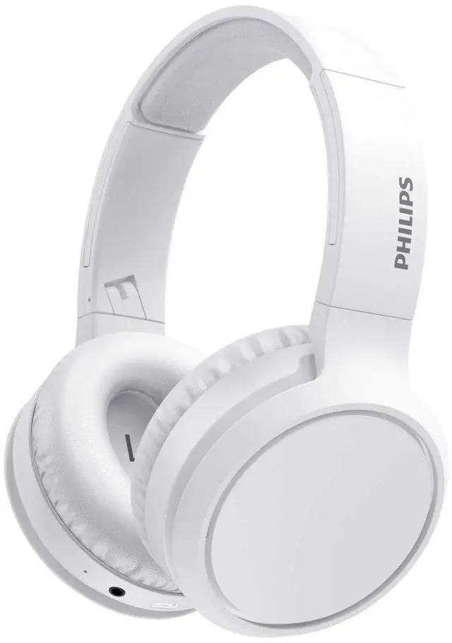 Main image of Trucker Bluetooth Headset, Wireless Headset with Noise-Canceling Microphone, 2-in-One Convertible Mono & Stereo Design Headphone (White)