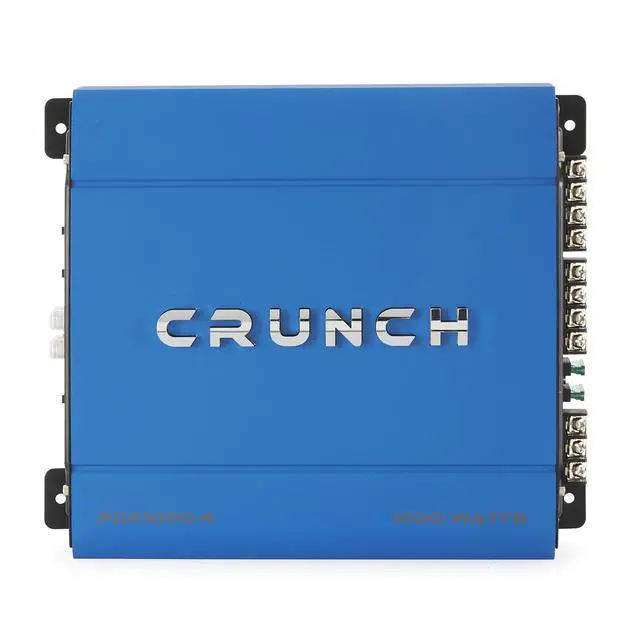 Alt view image 6 of 7 - PDX-1000.4 PowerDriveX 1000 Watt 4 Channel Exclusive Blue A/B Car Stereo Amplifier