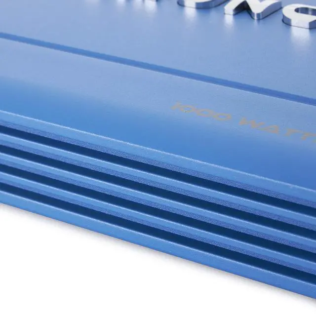 Alt view image 7 of 7 - PDX-1000.4 PowerDriveX 1000 Watt 4 Channel Exclusive Blue A/B Car Stereo Amplifier
