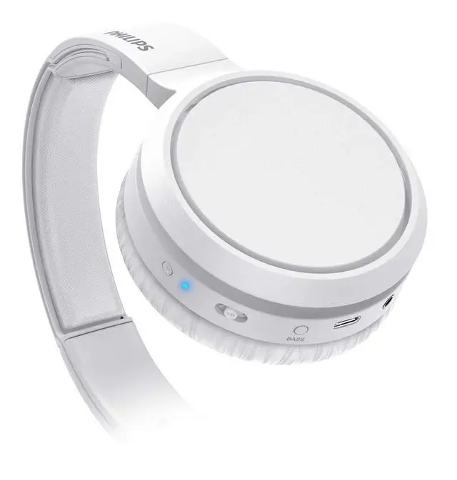 Alt view image 3 of 6 - Trucker Bluetooth Headset, Wireless Headset with Noise-Canceling Microphone, 2-in-One Convertible Mono & Stereo Design Headphone (White)