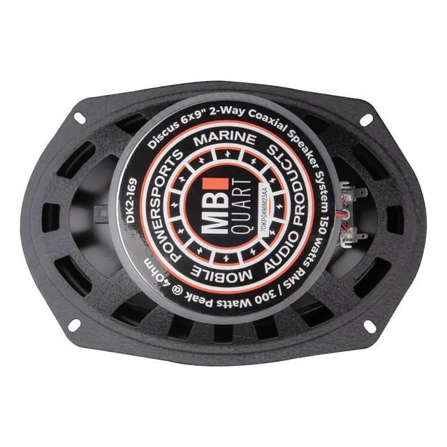 Alt view image 3 of 7 - 6x9" 2 Way Car Audio Coaxial Speakers with Polypropylene Cones & Butyl Rubber Surrounds for Enhanced Quality, 150W Peak Power, 88 dB, Pair